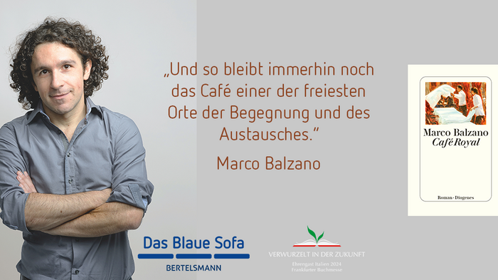 Marco Balzano über seinen Roman „Café Royal“